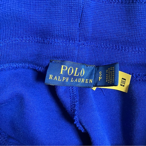 Polo Ralph Lauren Striped Joggers Women's Size S Blue Sweatpants Colorblock - Picture 4 of 10